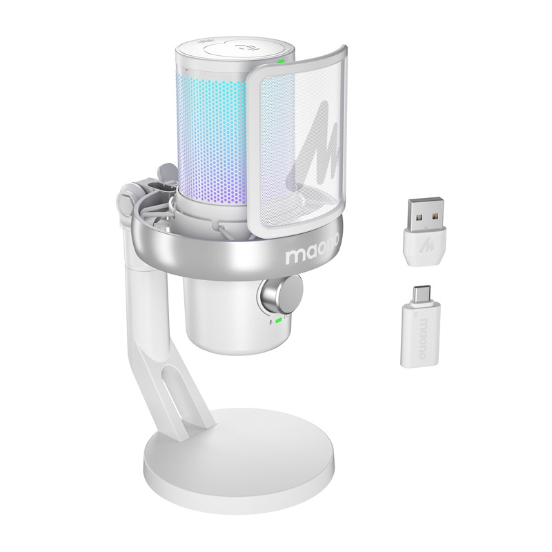 Maono DM40 Pro microphone (blanc) - Ypsilon Computers
