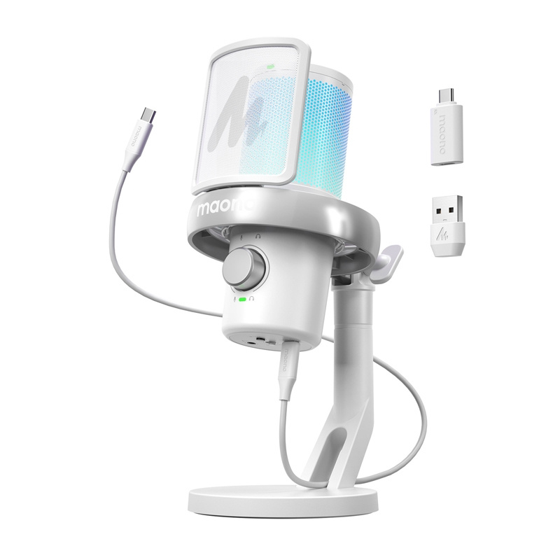Maono DM40 Pro microphone (blanc) - Ypsilon Computers