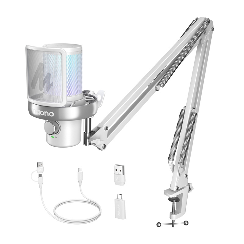 Maono DM40 S Pro microphone (blanc) - Ypsilon Computers