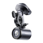 Baseus PrimeTrip support de vélo 2-en-1, support de téléphone + lampe de poche (noir)
