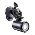 Baseus PrimeTrip support de vélo 2-en-1, support de téléphone + lampe de poche (noir)