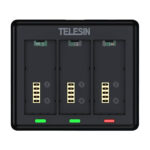Chargeur pour 3 batteries pour GoPro HERO 13 Telesin (S0-BCG-12-TGP)
