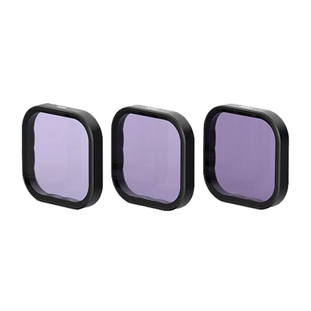 Ensemble de 3 filtres ND 8/16/32 Telesin pour GoPro GoPro Hero 13 Black (S5-FLT-12-TGP) - Ypsilon Computers