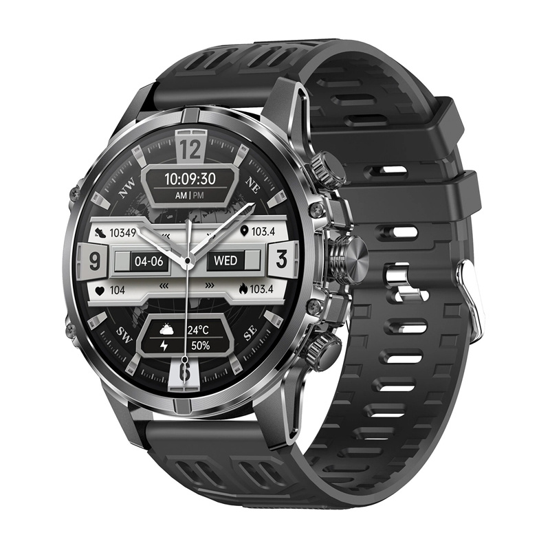 Blitzwolf BW-AT6 plus montre intelligente (noire) - Ypsilon Computers