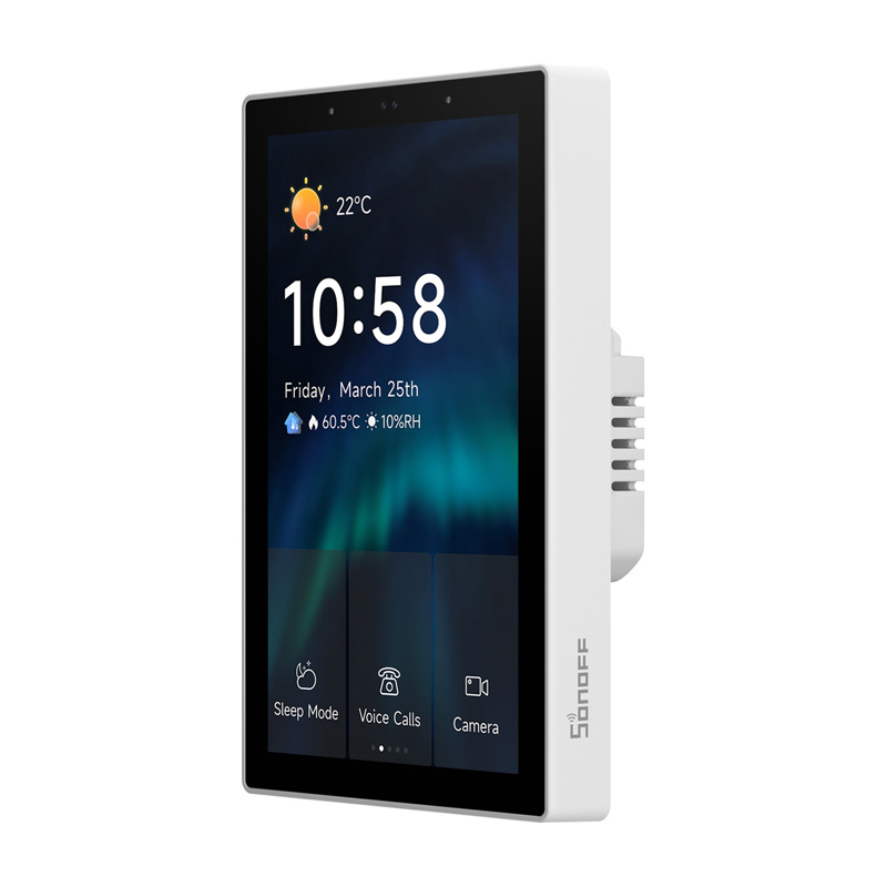 SONOFF NSPanel Pro 120 Panneau de Contrôle Intelligent Matter WiFi/Bluetooth/ZigBee (blanc) - Ypsilon Computers