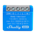 Contrôleur Shelly 1 Mini Gen4 Zigbee/Matter