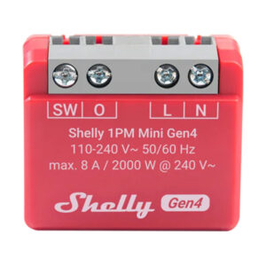 Shelly 1PM Mini Contrôleur Gen4 Zigbee/Matter
