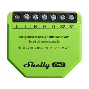 Contrôleur de Lumière WiFi Shelly Dimmer Gen3