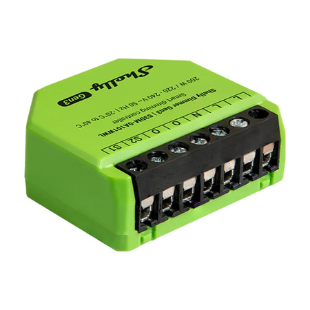 Contrôleur de Lumière WiFi Shelly Dimmer Gen3 - Ypsilon Computers