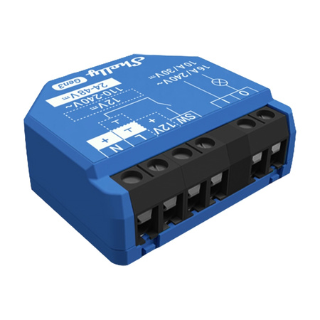 Shelly 1 Gen3 Ensemble de 4 Contrôleurs WiFi/Bluetooth - Ypsilon Computers