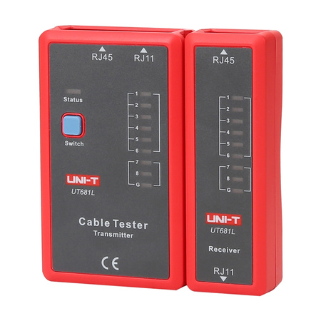 Testeur de câble réseau UNI-T UT681L - Ypsilon Computers