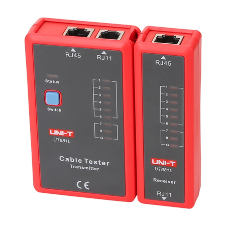Testeur de câble réseau UNI-T UT681L - Ypsilon Computers