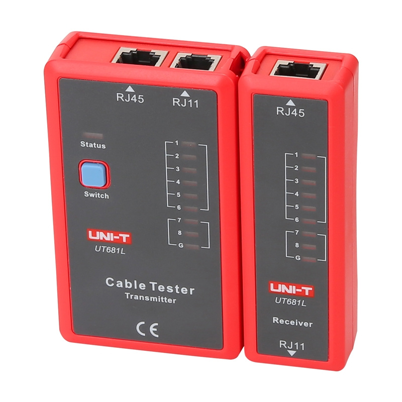 Testeur de câble réseau UNI-T UT681L - Ypsilon Computers