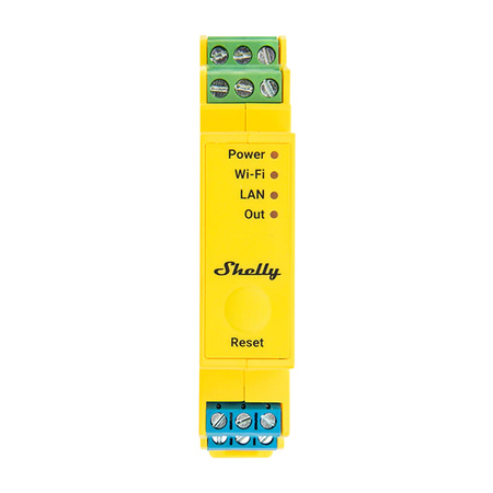 Contrôleur d'éclairage DIN Rail 5 canaux WiFi Shelly RGBWW Pro - Ypsilon Computers