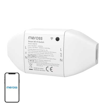 Meross MSS715MA-UN Interrupteur WiFi Intelligent (Matter) - Ypsilon Computers