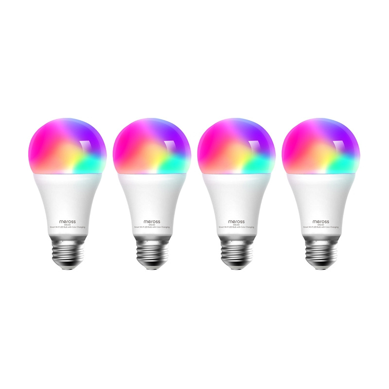 Ampoule LED Intelligente WiFi Meross MSL120 (HomeKit) (paquet de quatre) - Ypsilon Computers