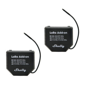 Ensemble de 2 Relais EU868 pour gen.3/4 Shelly LoRa Add-on