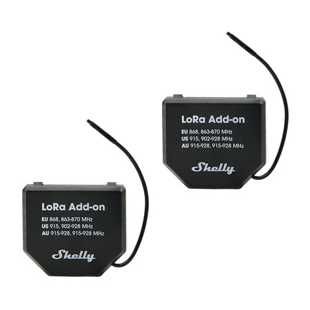 Ensemble de 2 Relais EU868 pour gen.3/4 Shelly LoRa Add-on - Ypsilon Computers