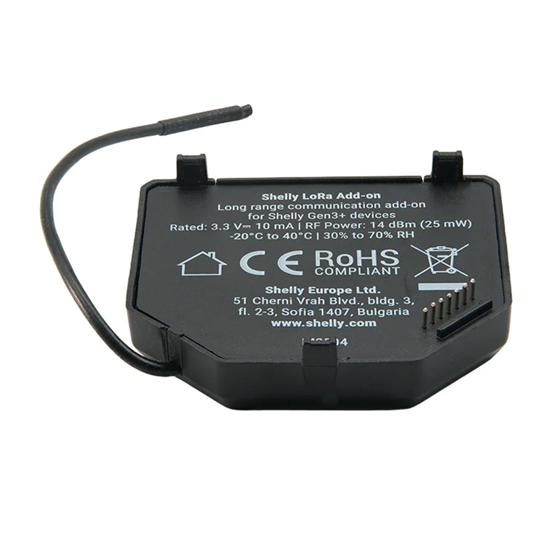 Ensemble de 2 Relais EU868 pour gen.3/4 Shelly LoRa Add-on - Ypsilon Computers