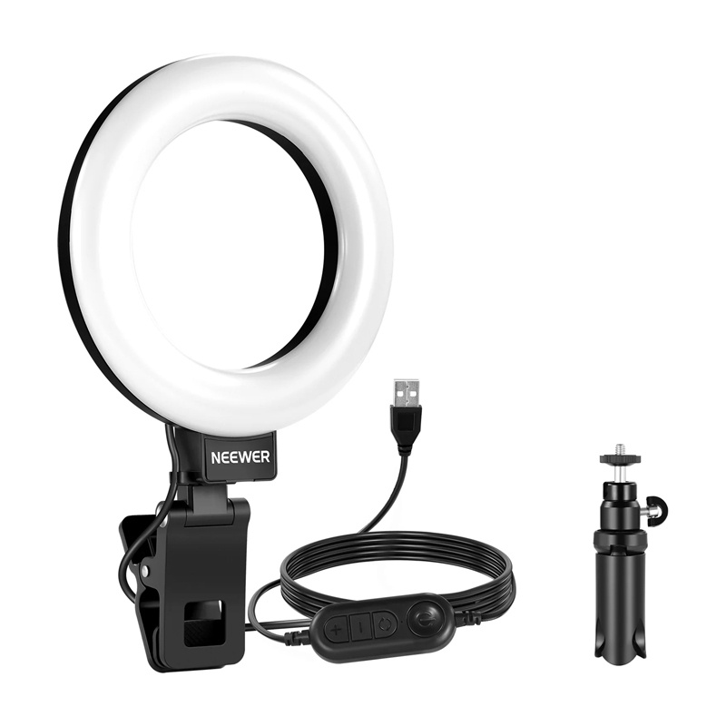 Neewer BR60 5" lampe annulaire à pince / support de bureau - Ypsilon Computers