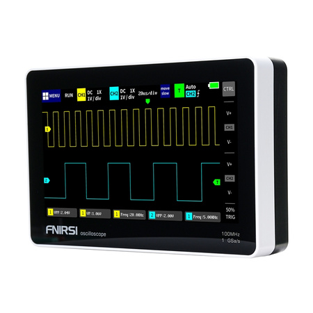 FNIRSI 1013D oscilloscope portable 7" - Ypsilon Computers