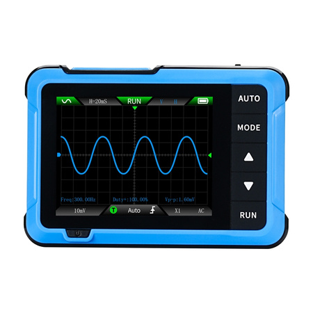 Oscilloscope portable 2-en-1 mini FNIRSI DSO510 générateur de signal - Ypsilon Computers
