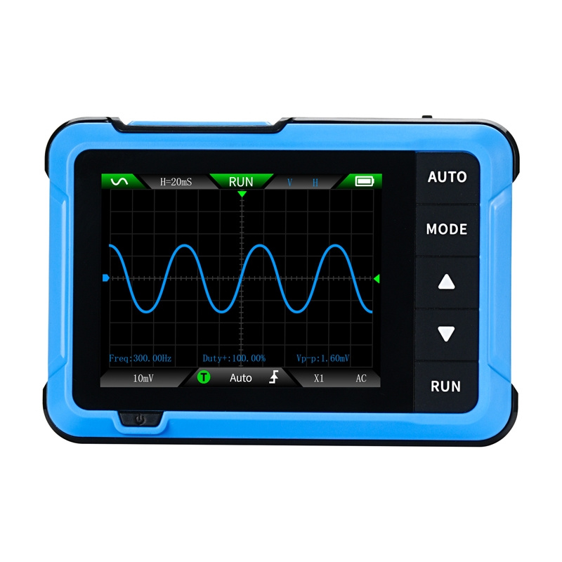 Oscilloscope portable 2-en-1 mini FNIRSI DSO510 générateur de signal - Ypsilon Computers