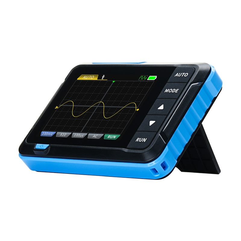 Oscilloscope portable 2-en-1 mini FNIRSI DSO510 générateur de signal - Ypsilon Computers