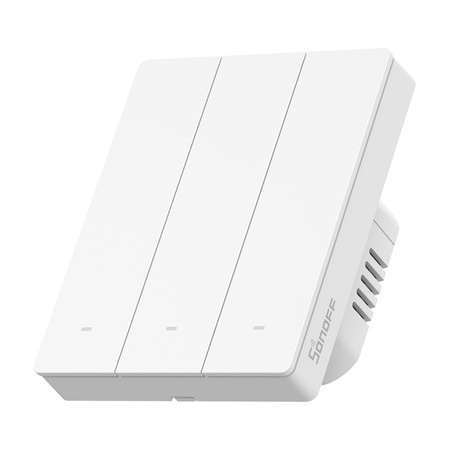 Sonoff ZBM5-3C-80W (interrupteur mural tactile Zigbee à 3 canaux) - Ypsilon Computers