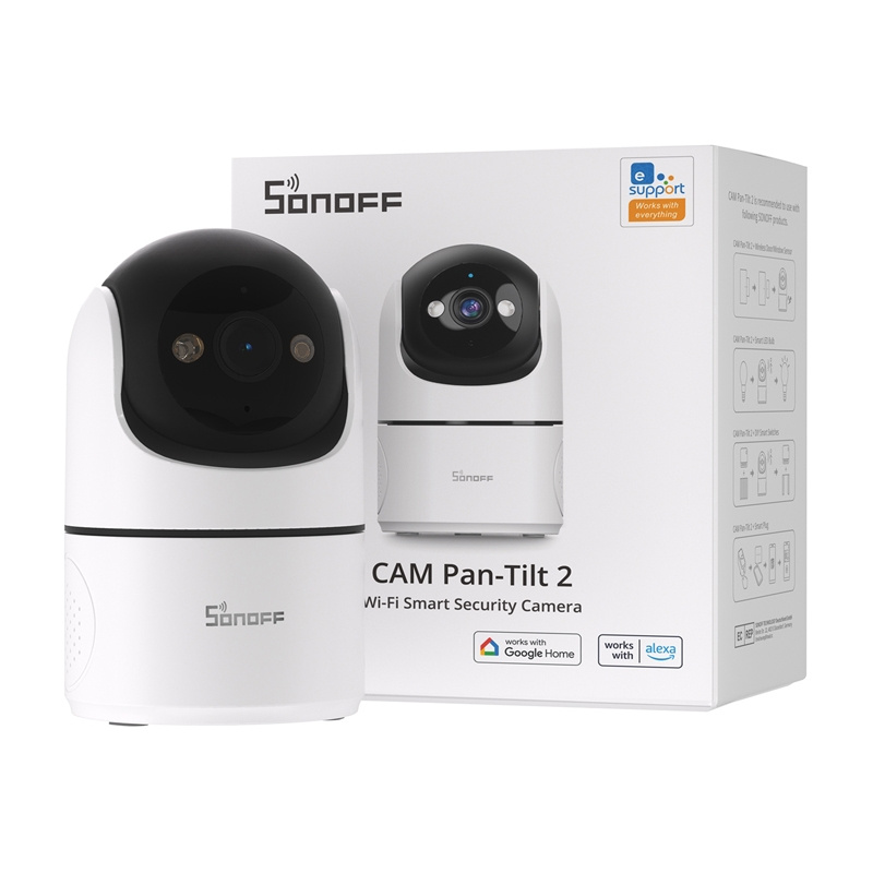 Caméra Intelligente WiFi Sonoff CAM-PT2 2MP - Ypsilon Computers