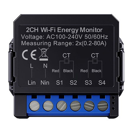 Avatto WiFi WPM16-2 compteur d'énergie intelligent bidirectionnel - Ypsilon Computers