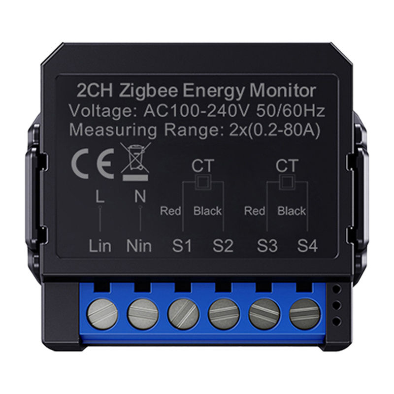 Avatto compteur d'énergie intelligent bi-directionnel ZigBee ZWPM16-2 - Ypsilon Computers