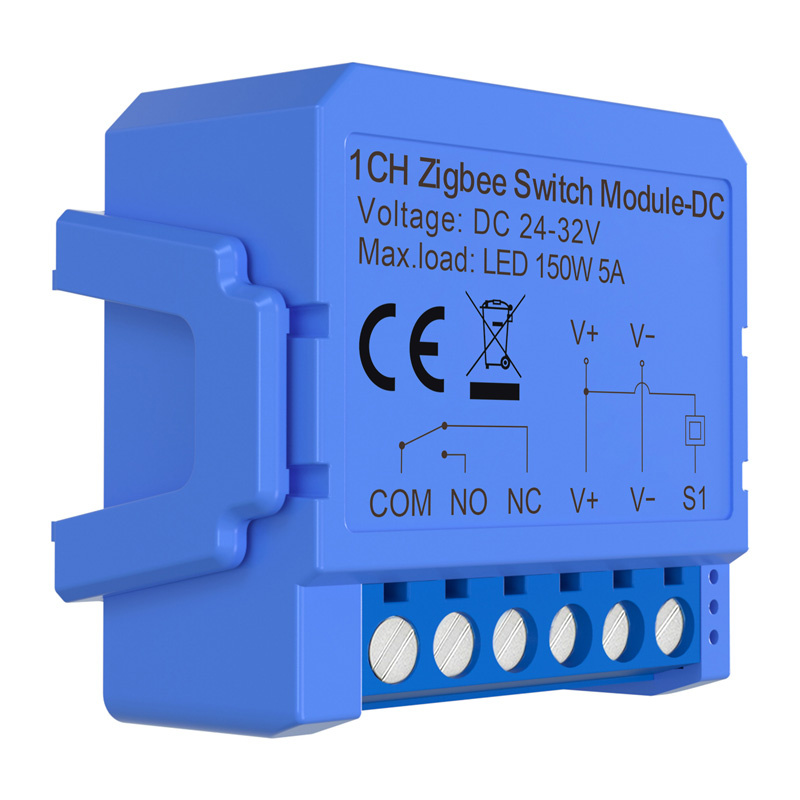 Avatto ZWSM16-DC32V-1 module de commutation ZigBee 1 canal avec un contact sans potentiel - Ypsilon Computers