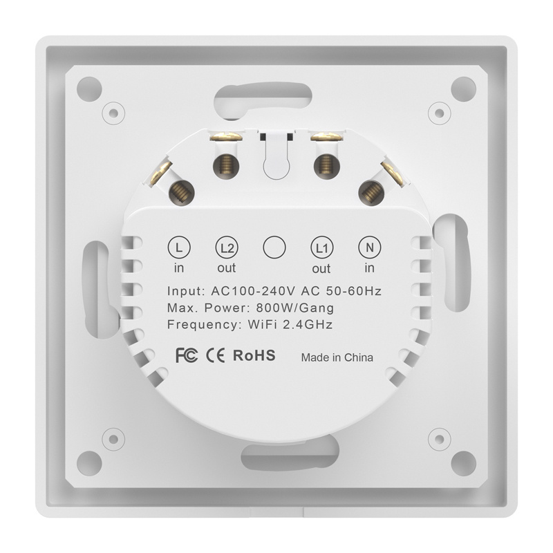 Avatto TS20-EU-W2 Interrupteur lumineux tactile WiFi - Ypsilon Computers