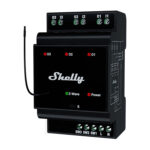 Shelly Qubino Wave Pro 3 Z-Wave Relais DIN à 3 canaux