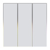 Interrupteur lumineux ZigBee Avatto TS60-EU-W3 Triple TUYA (blanc) - Ypsilon Computers