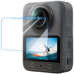 Verre trempé Puluz DJI Osmo 360 (transparent)