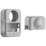 Housse en silicone avec lentille PULUZ DJI Osmo 360 (gris)