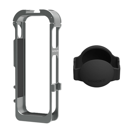 Cadre magnétique en métal Sunnylife avec couverture en silicone pour objectif Insta360 X5 - Ypsilon Computers