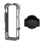 Cadre magnétique en métal Sunnylife avec couverture en silicone pour objectif Insta360 X5