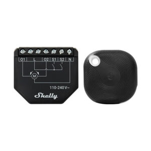 WiFi Shelly Shutter + Bouton BLU Tough 1 contrôleur de stores/rideaux