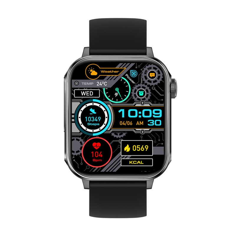 Montre intelligente Colmi P80 (noire) - Ypsilon Computers