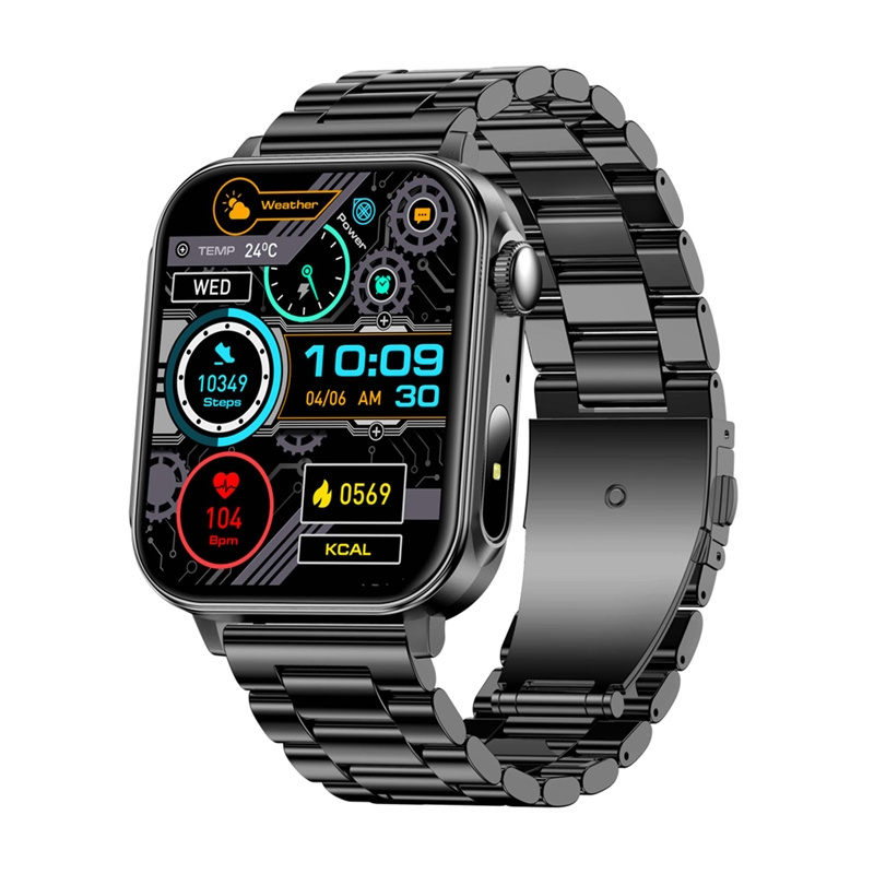 Montre connectée Colmi P80 (noir acier) - Ypsilon Computers