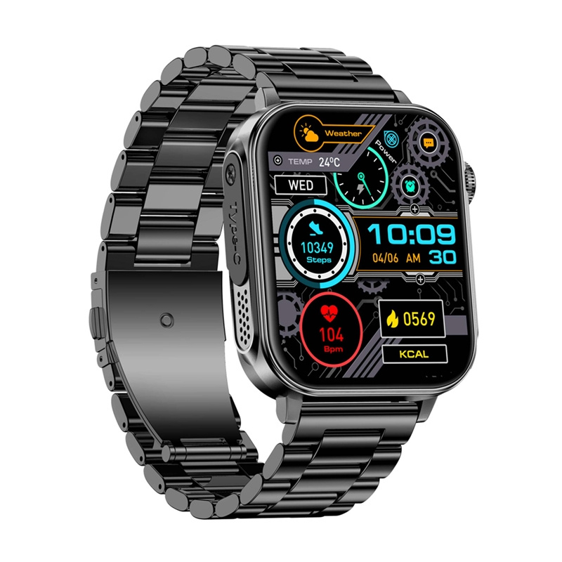 Montre connectée Colmi P80 (noir acier) - Ypsilon Computers