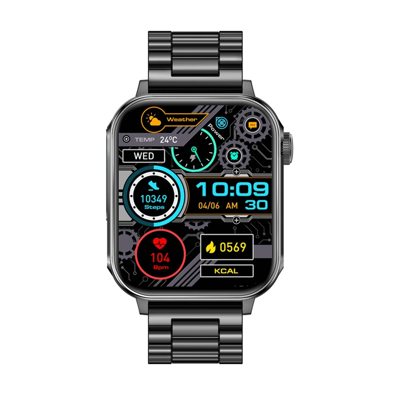 Montre connectée Colmi P80 (noir acier) - Ypsilon Computers