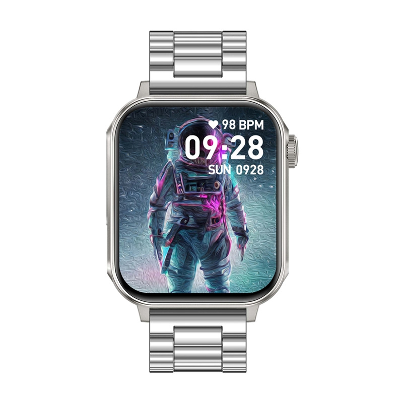 Montre connectée Colmi P80 (acier et argent) - Ypsilon Computers