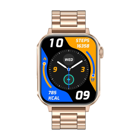 Montre connectée Colmi P80 (acier-or) - Ypsilon Computers