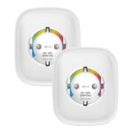 Gosund SP1-HE Prise intelligente WiFi, 2 pièces (HomeKit) (pack de deux) 16A