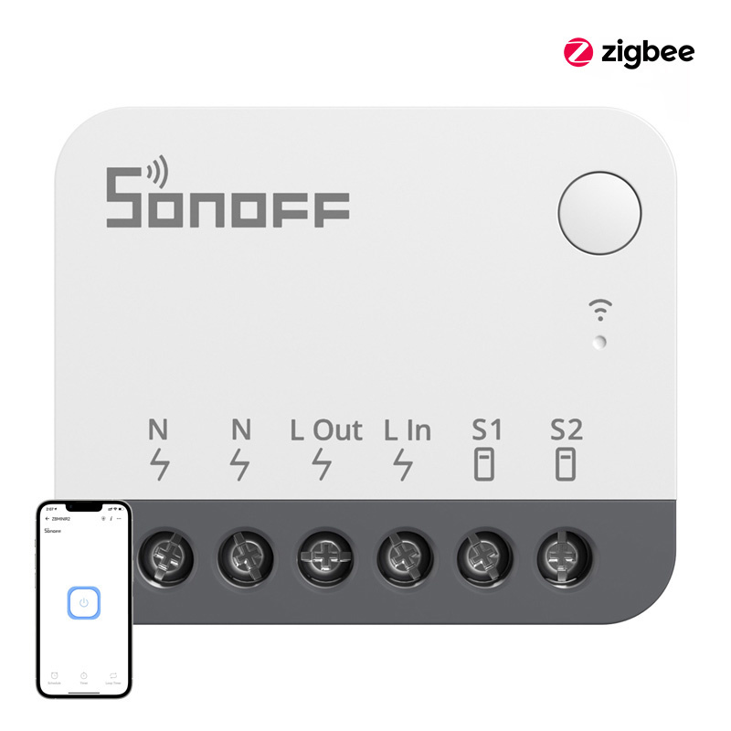 Interrupteur mini ZigBee intelligent SONOFF ZBMINIR2 - Ypsilon Computers
