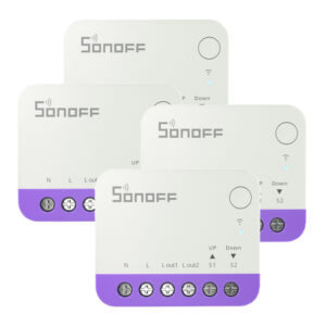 Sonoff MINI-RBS Interrupteur à Volet Roulant Intelligent WiFi Mini (4 pcs.)
